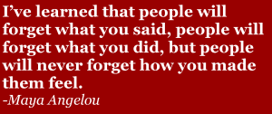 MayaAngelou: I've learned